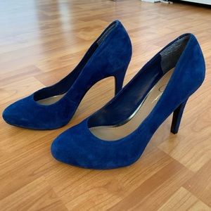 Blue heels
